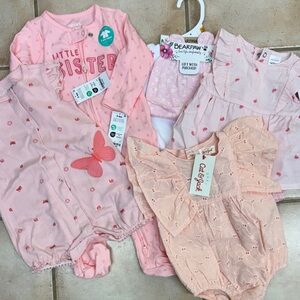 Adorable Pink Baby Clothing Set